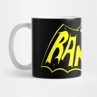 bat yellow type Mug